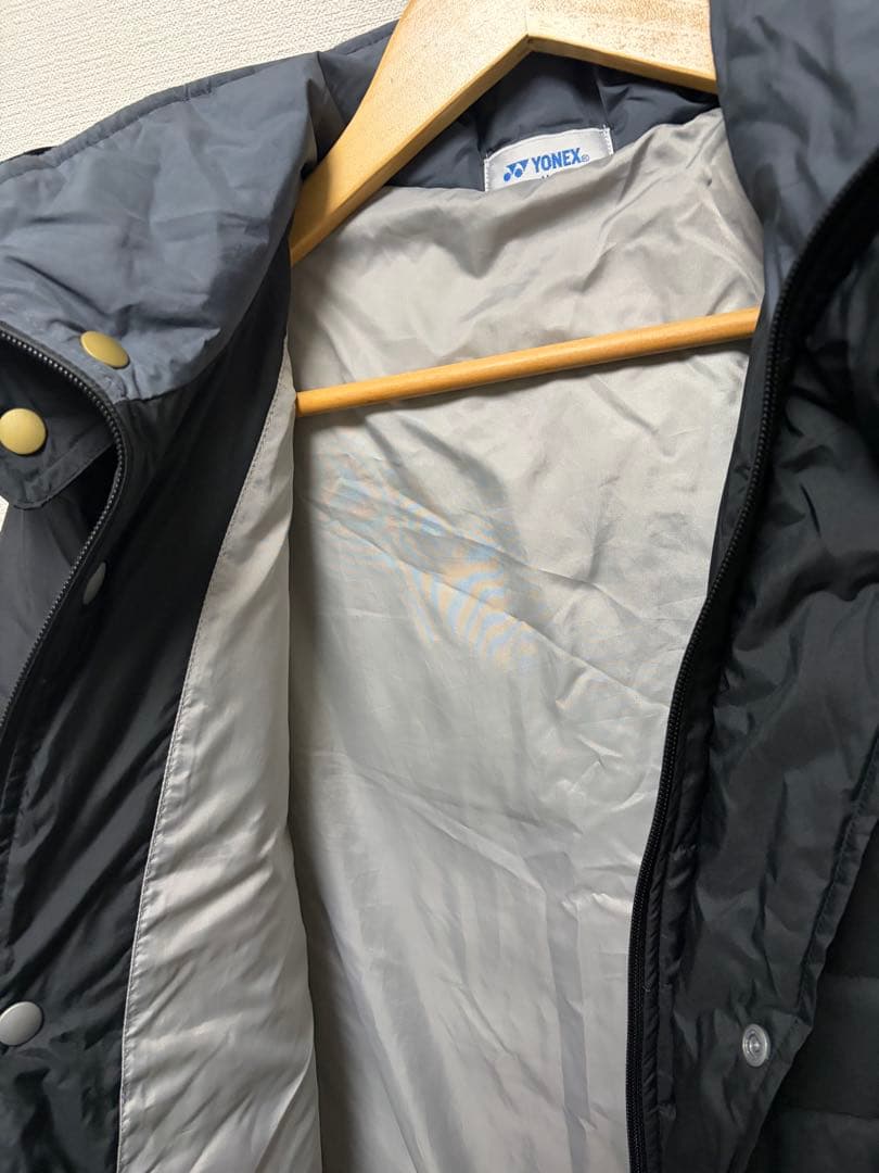 YONEX ベンチコート フード付き　Mサイズ