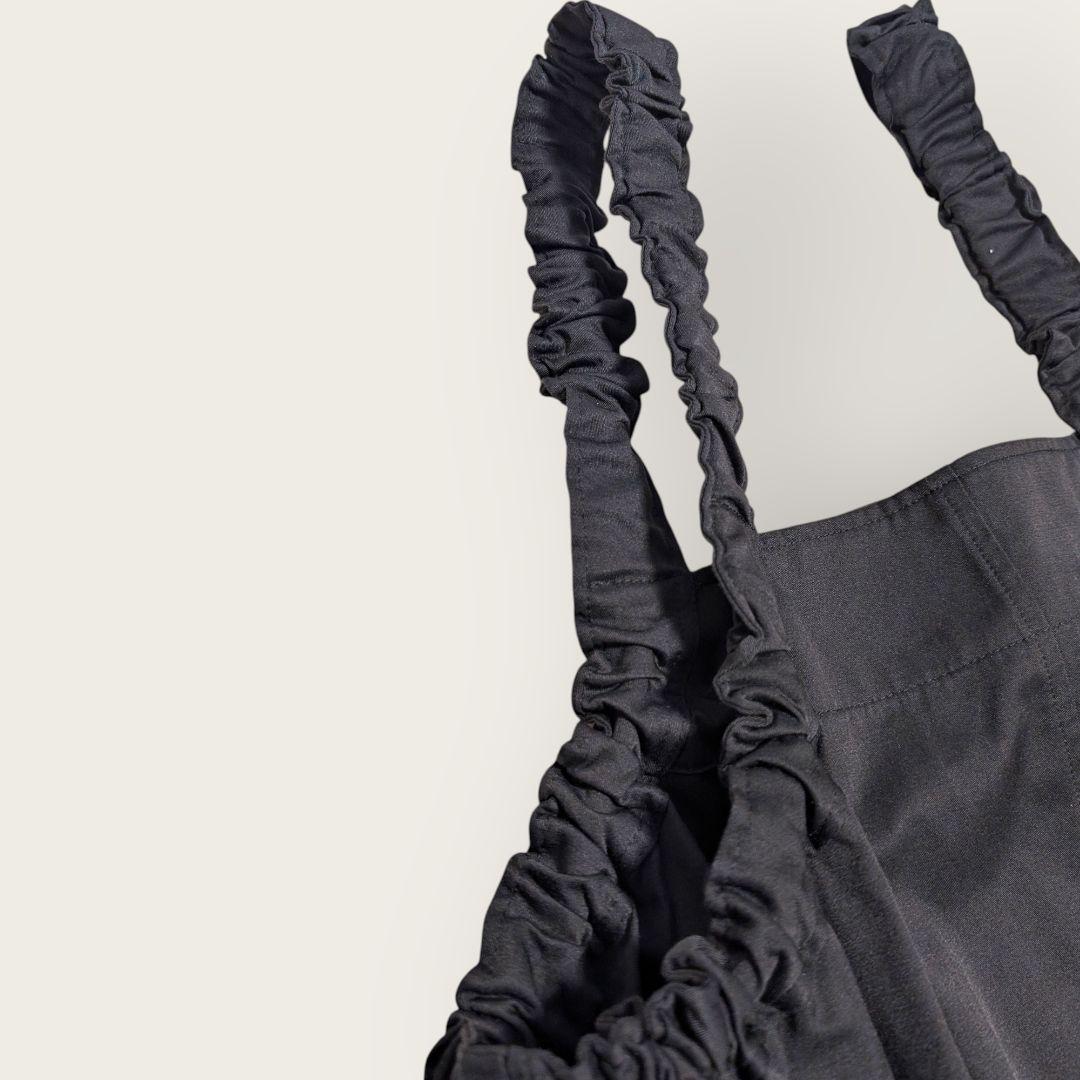 美品　センソユニコ　UNICO　シャーリング　キャミワンピ　ジャンスカ　38　黒