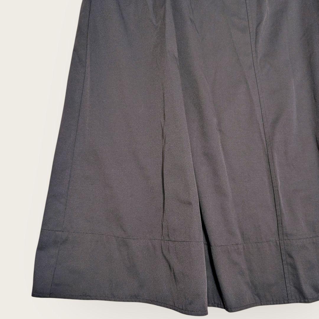 美品　センソユニコ　UNICO　シャーリング　キャミワンピ　ジャンスカ　38　黒