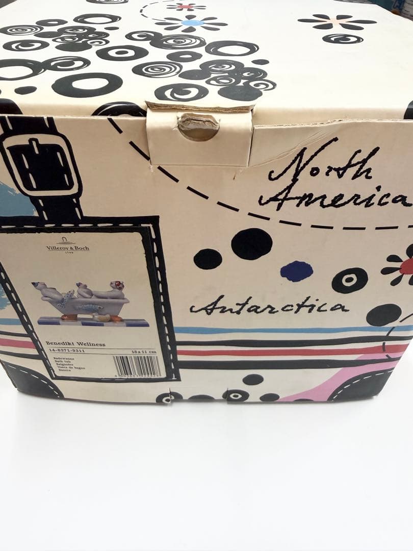 Villeroy & Boch Benedikt バスタブ 置物 未使用 箱付