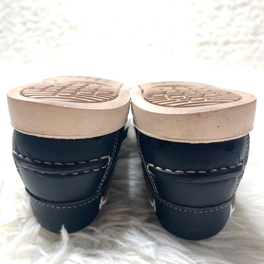 【美品】 パラブーツ デッキシューズ BARTH ネイビー 25.5cm