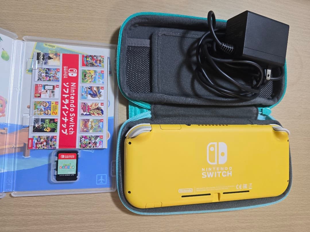 スイッチライト　本体　箱付き　どうぶつの森