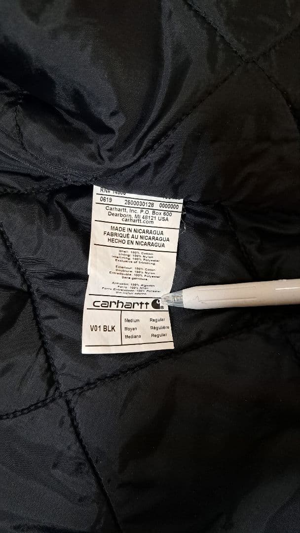 Carhartt ブラック M ダックベスト カーハート ベスト アメカジ