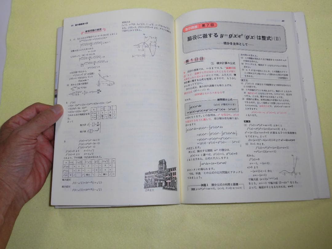 高3から始める入試対策 微分・積分集中講義　佐藤恒雄　旺文社
