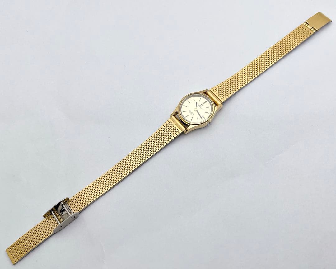 OMEGA デビル プッシュリューズ レディース 腕時計 ヴィンテージ ゴールド