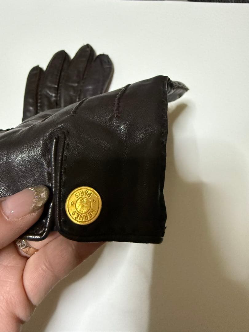 エルメス　レザー　手袋　革手袋