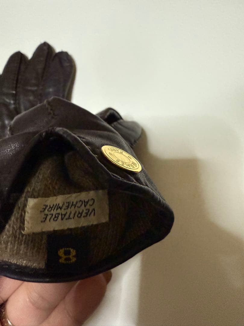 エルメス　レザー　手袋　革手袋