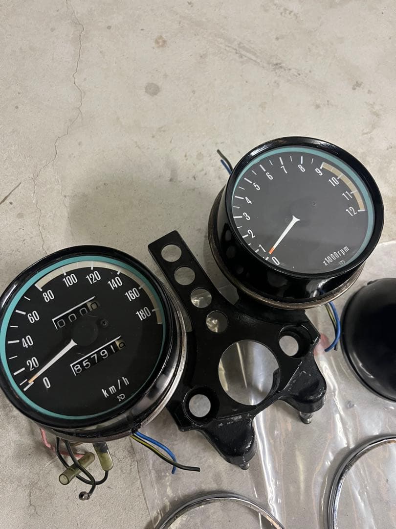 Ks Z750FX メーター 部品取り