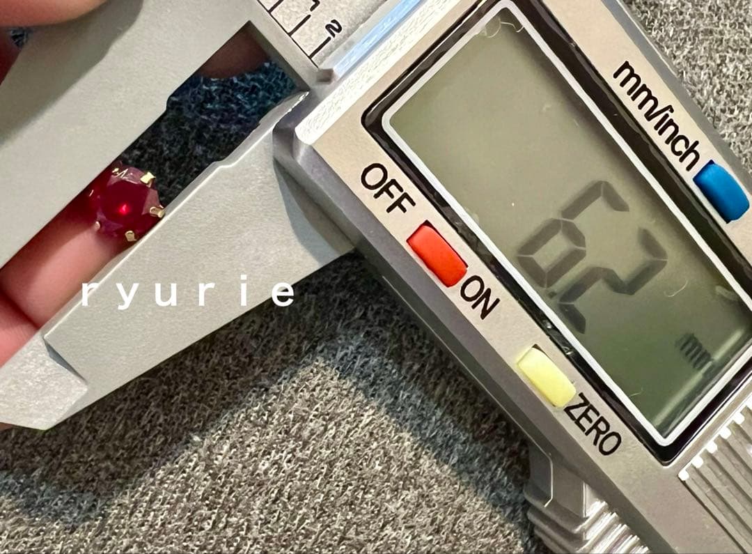 18金レディースピアスルビーセール❣️