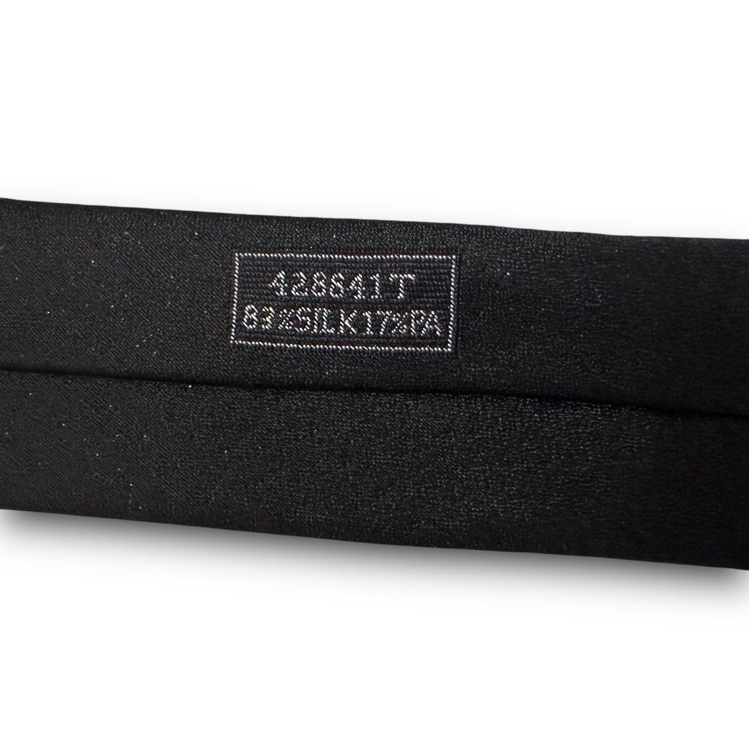 美品✨HERMES ネクタイ　エルメス　ソリッド　ラメ　無地　華やか　結婚式