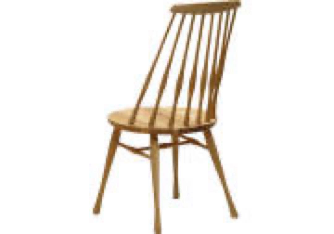 ゆりゆりカリモク家具　ダイニングチェア