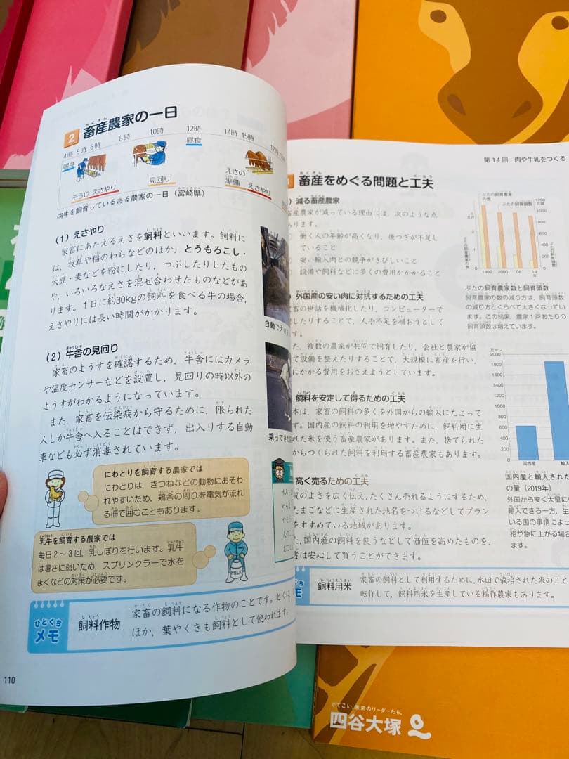 【美品】 四谷大塚 予習シリーズ 4年 解答と解説付き 国語 理科 社会 上・下