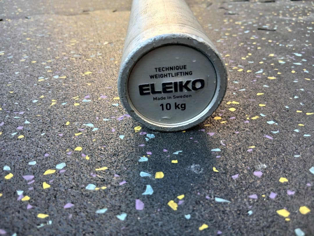 ELEIKO ウェイトリフティング テクニックバー 10kg