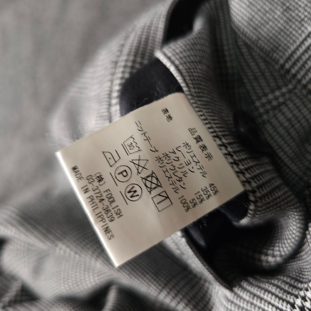 【ラフアンドスウェル】サイドライン×グレンチェック総柄 ゴルフパンツS