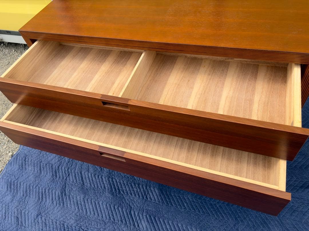 カンディハウス ストライプ チェスト DR-120 ウォールナット