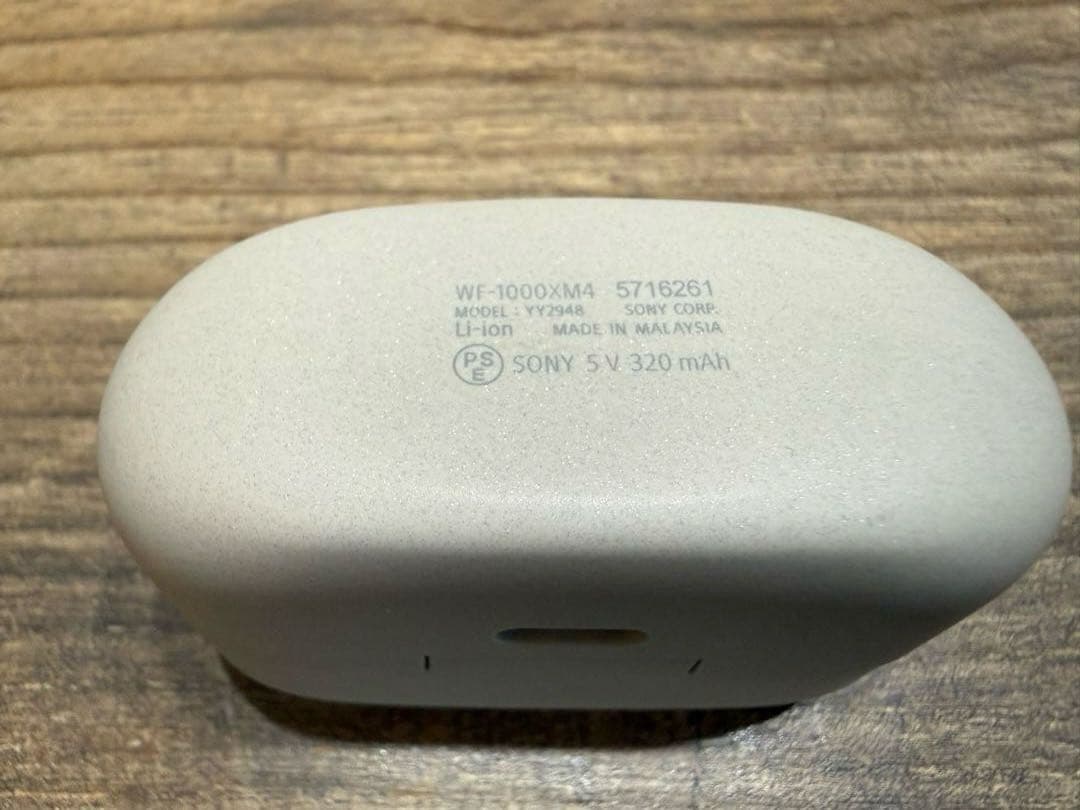 SONY WF-1000XM4 プラチナシルバー 新品純正バッテリー交換済み