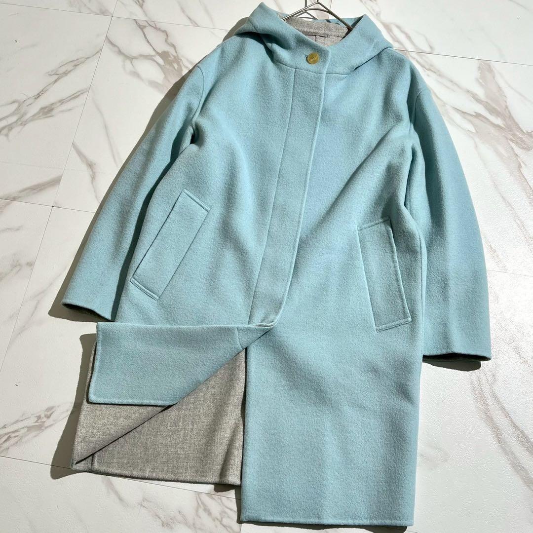 美品 現行タグ 近年 マッキントッシュロンドン ダブルフェイスフーデッドコート