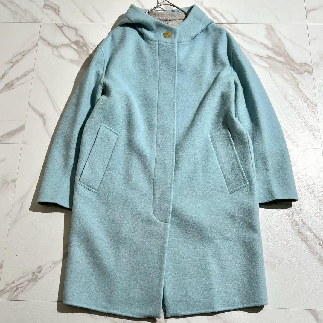 美品 現行タグ 近年 マッキントッシュロンドン ダブルフェイスフーデッドコート