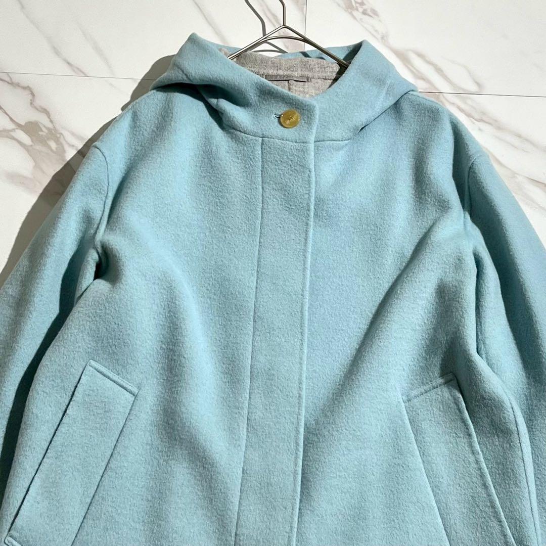 美品 現行タグ 近年 マッキントッシュロンドン ダブルフェイスフーデッドコート