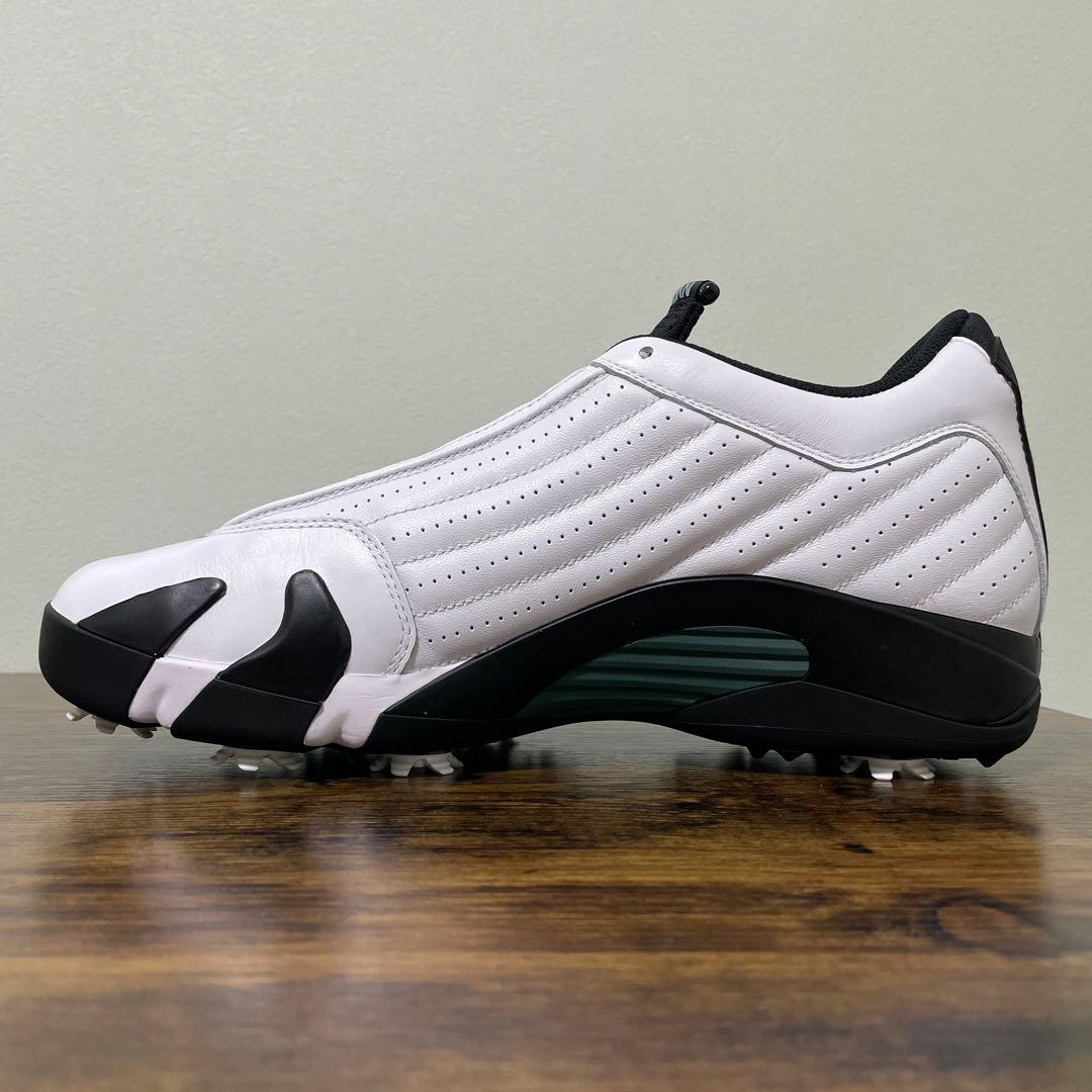 ナイキ ゴルフ　エアジョーダン 14 G　31cm　ホワイト/ブラック　箱無し