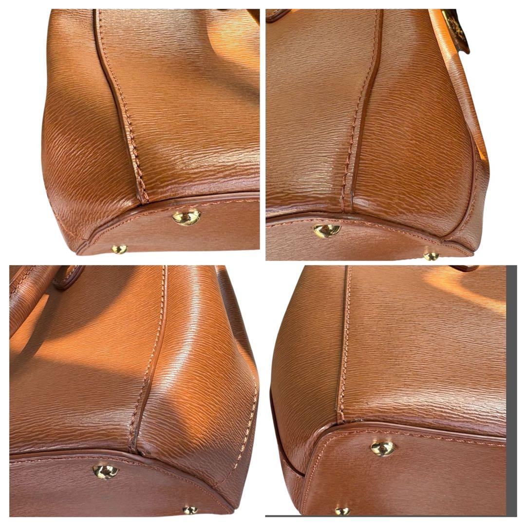 ローレンラルフローレン2way トートバッグ レザー ゴールドタグ A4収納可