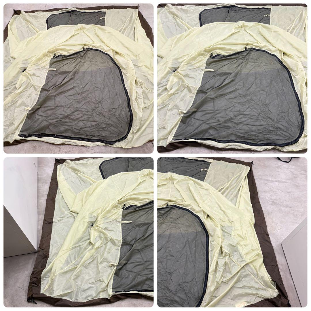 テント本体、バッグ、ロープのみ