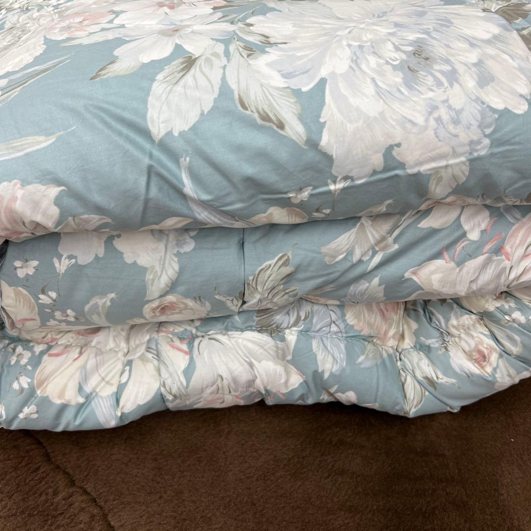 訳あり！大処分！ Aura 遠赤外線掛けふとん　オーラ綿　シングル　日本製