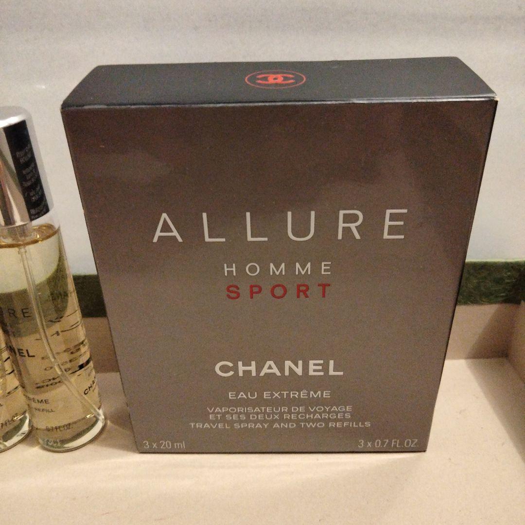 シャネル アリュール オム スポーツ トラベル スプレイ 3x20ml