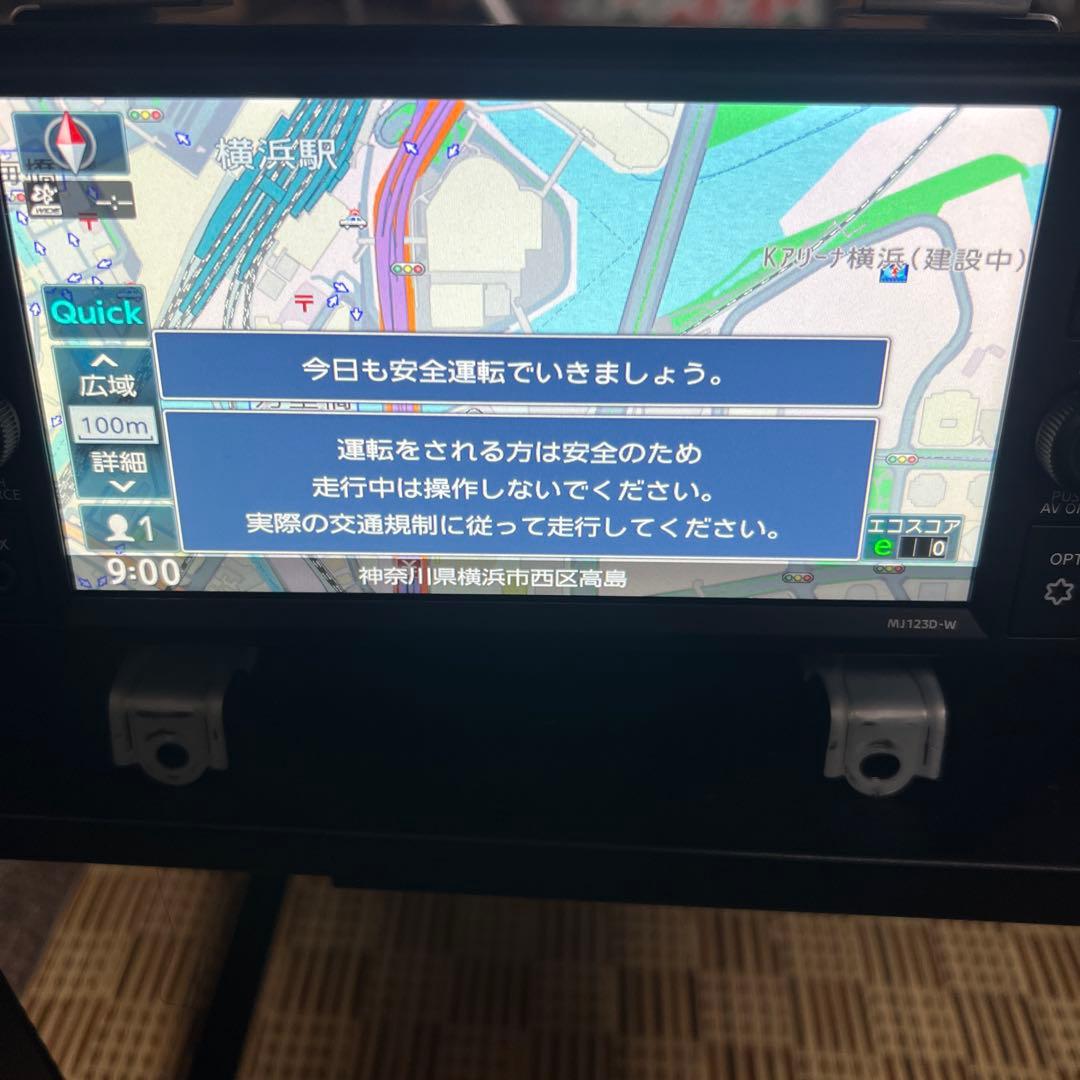 美品！MJ123D-W 2025年製 日産純正ケンウッドB8260-7998Q