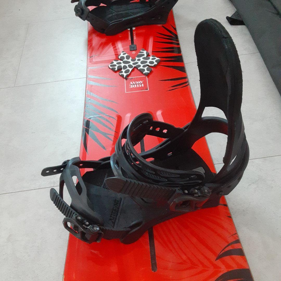 BURTON バートン HIDEAWAY 148cm スノーボード 4点セット