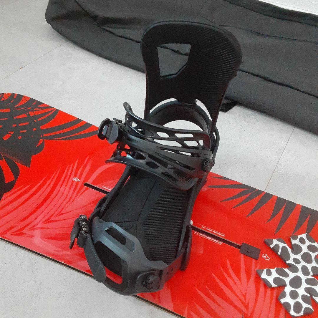 BURTON バートン HIDEAWAY 148cm スノーボード 4点セット