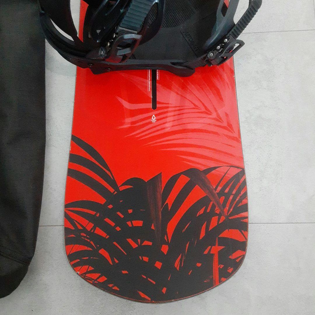 BURTON バートン HIDEAWAY 148cm スノーボード 4点セット