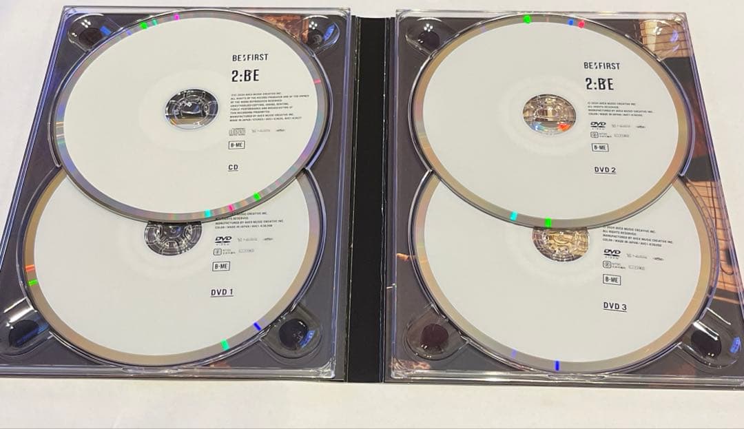 BE:FIRST 2:BE アルバム BMSG限定盤 DVD