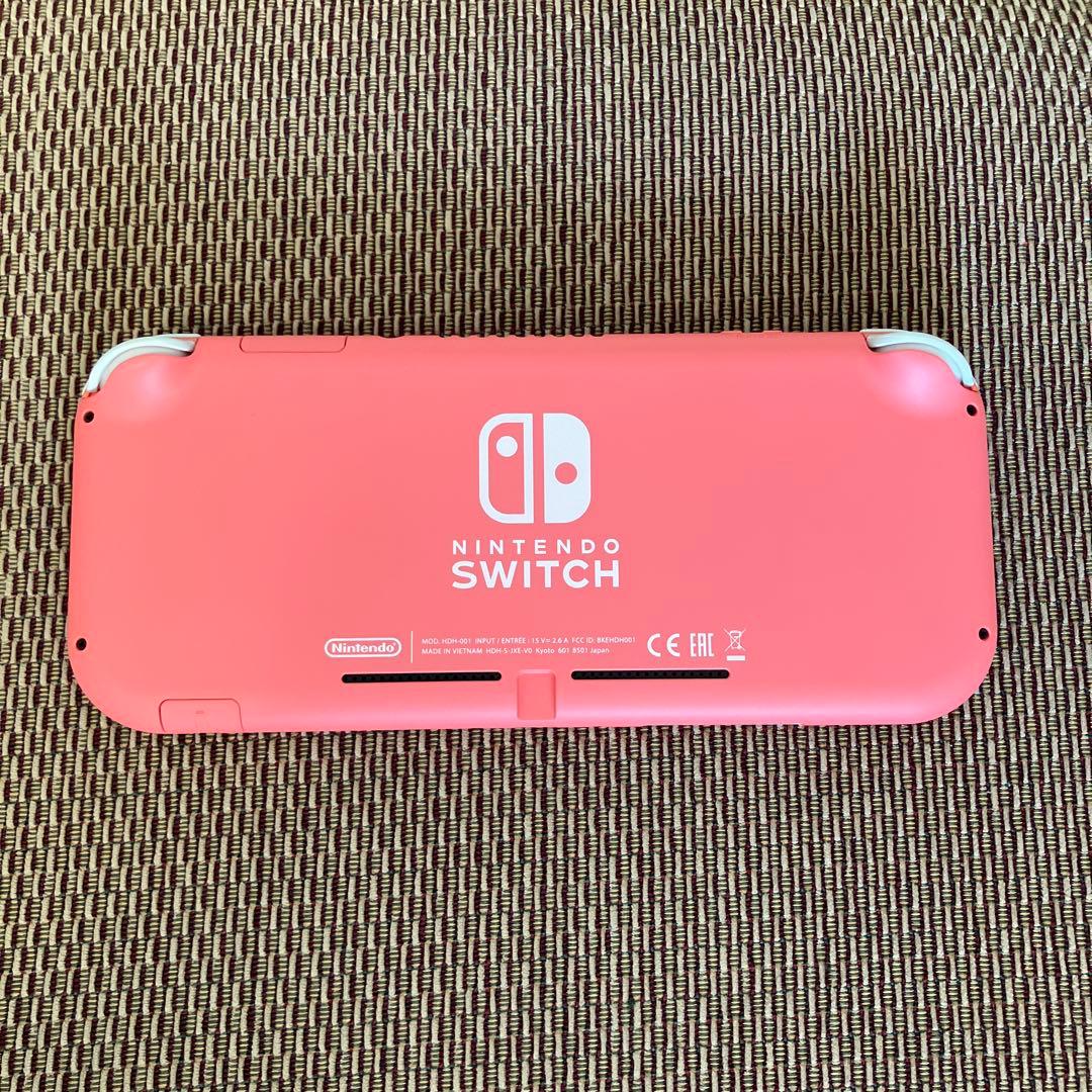 Nintendo Switch Lite コーラル 本体 充電器 ケース