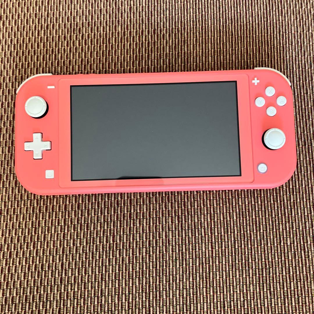Nintendo Switch Lite コーラル 本体 充電器 ケース