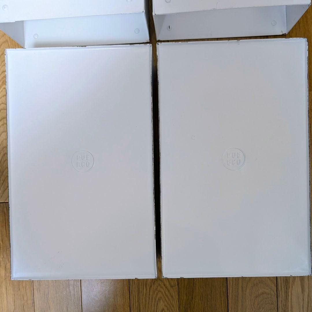 【激レア/廃盤】PUEBCO スチールストレージ2個セット 丸型取っ手 本店購入