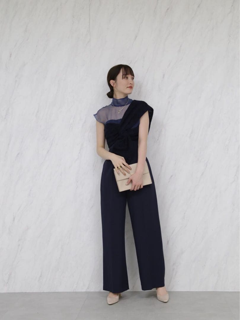 【最終値下げ】ラグナムーン エンブロイダリーツイストパンツドレス S