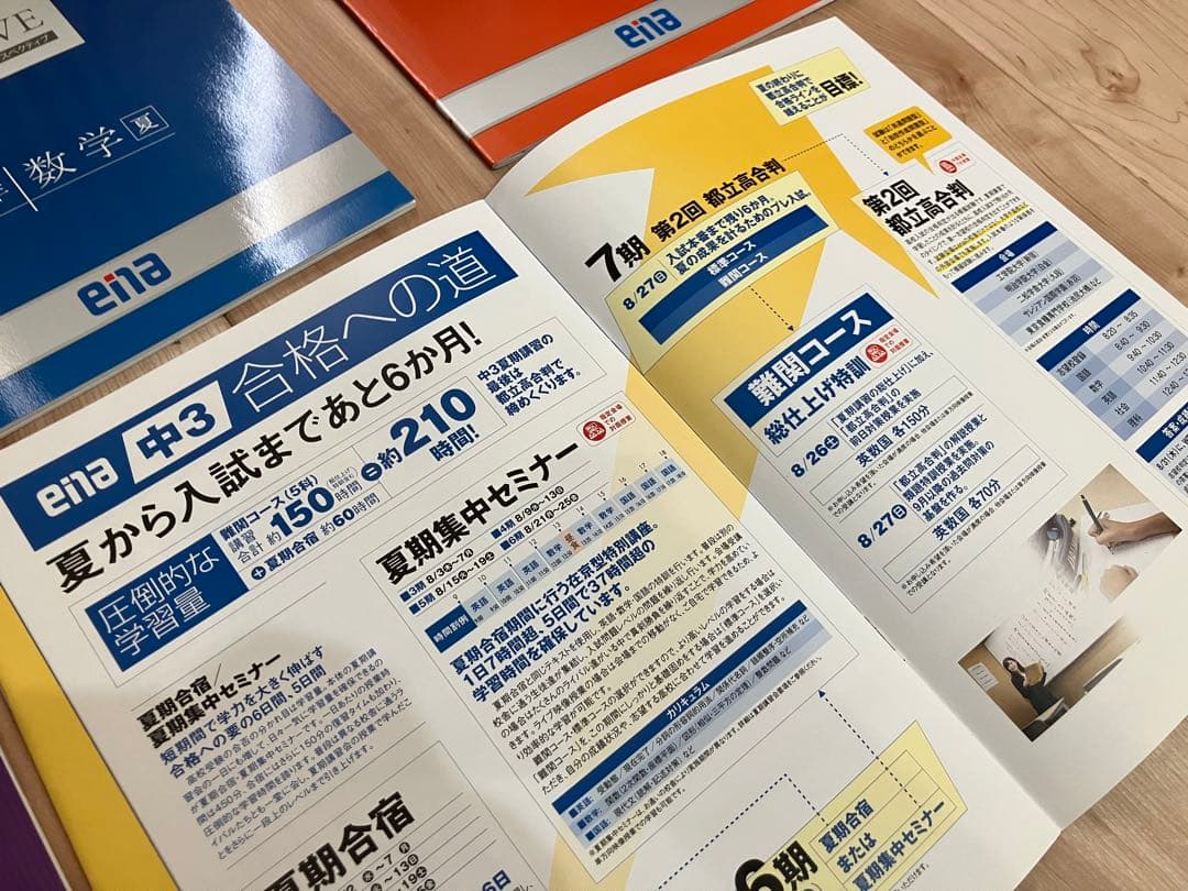 未記入 ena中1 2025年 夏期講習 テキスト 教材　PERSPECTIVE