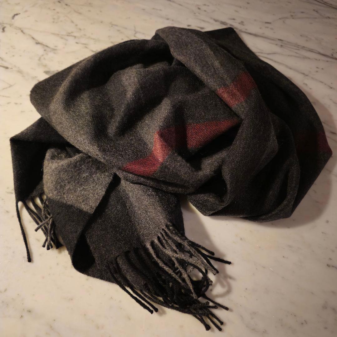 BURBERRY バーバリー カシミヤ マフラー ストール