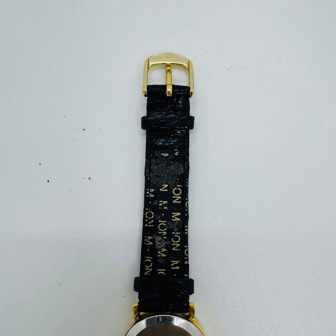 ✨OMEGA✨オメガ✨ジュネーブ✨ゴールド文字盤✨革レザー✨腕時計✨