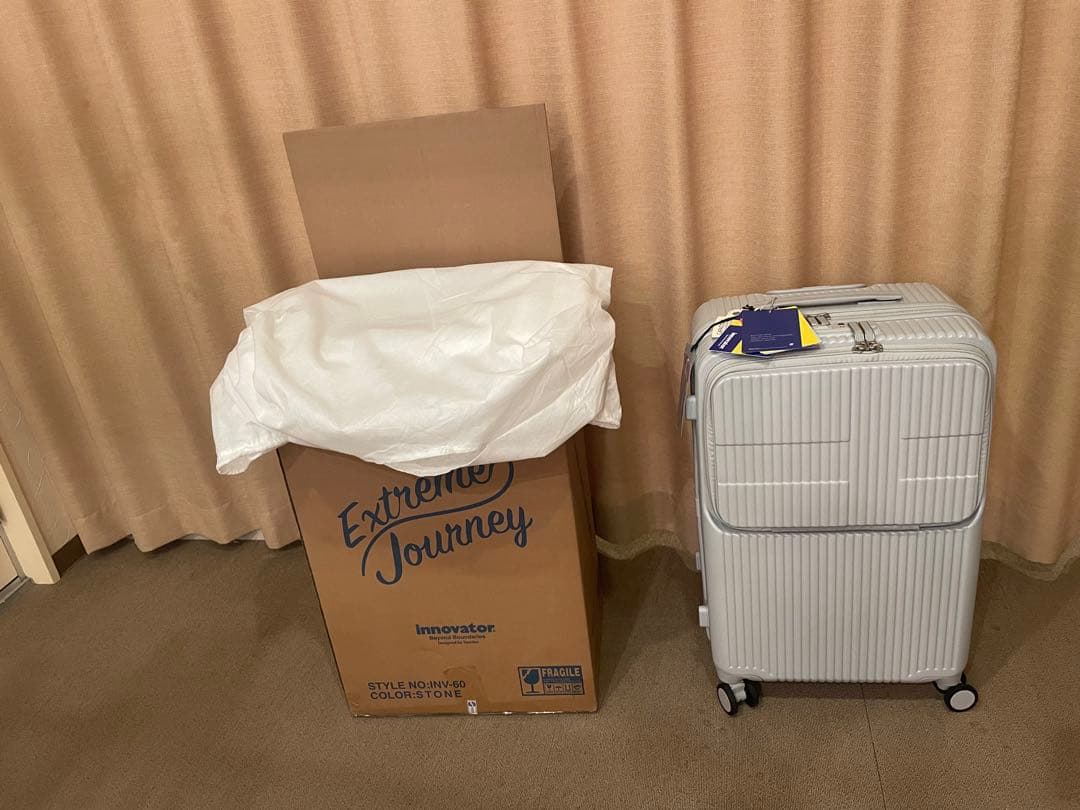 【新品未使用】INV60 Stone 62L Middle キャリーケース