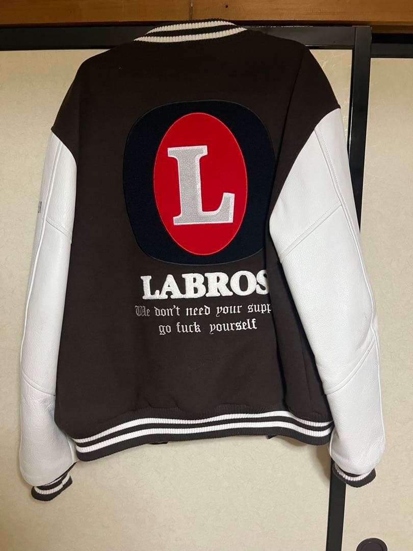 LABROS スタジャン ブラウン