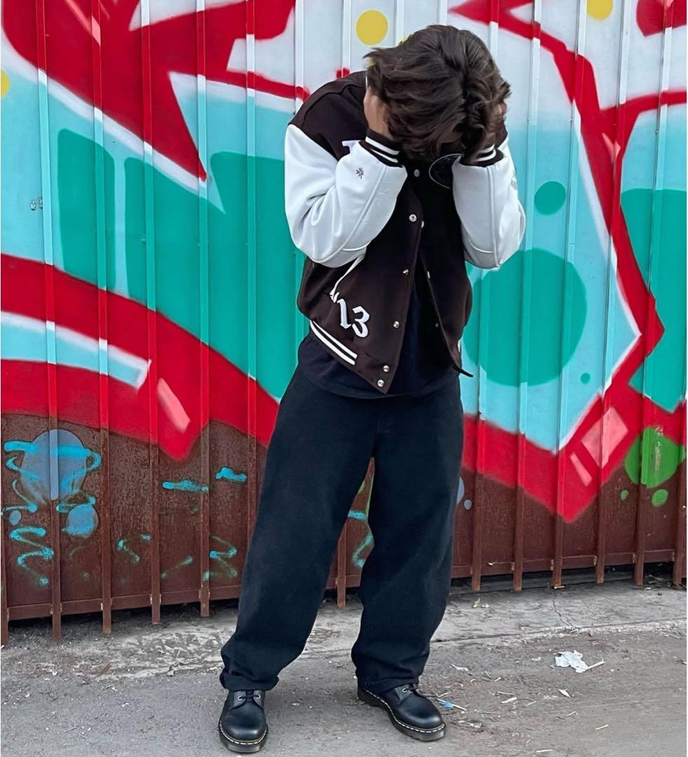 LABROS スタジャン ブラウン