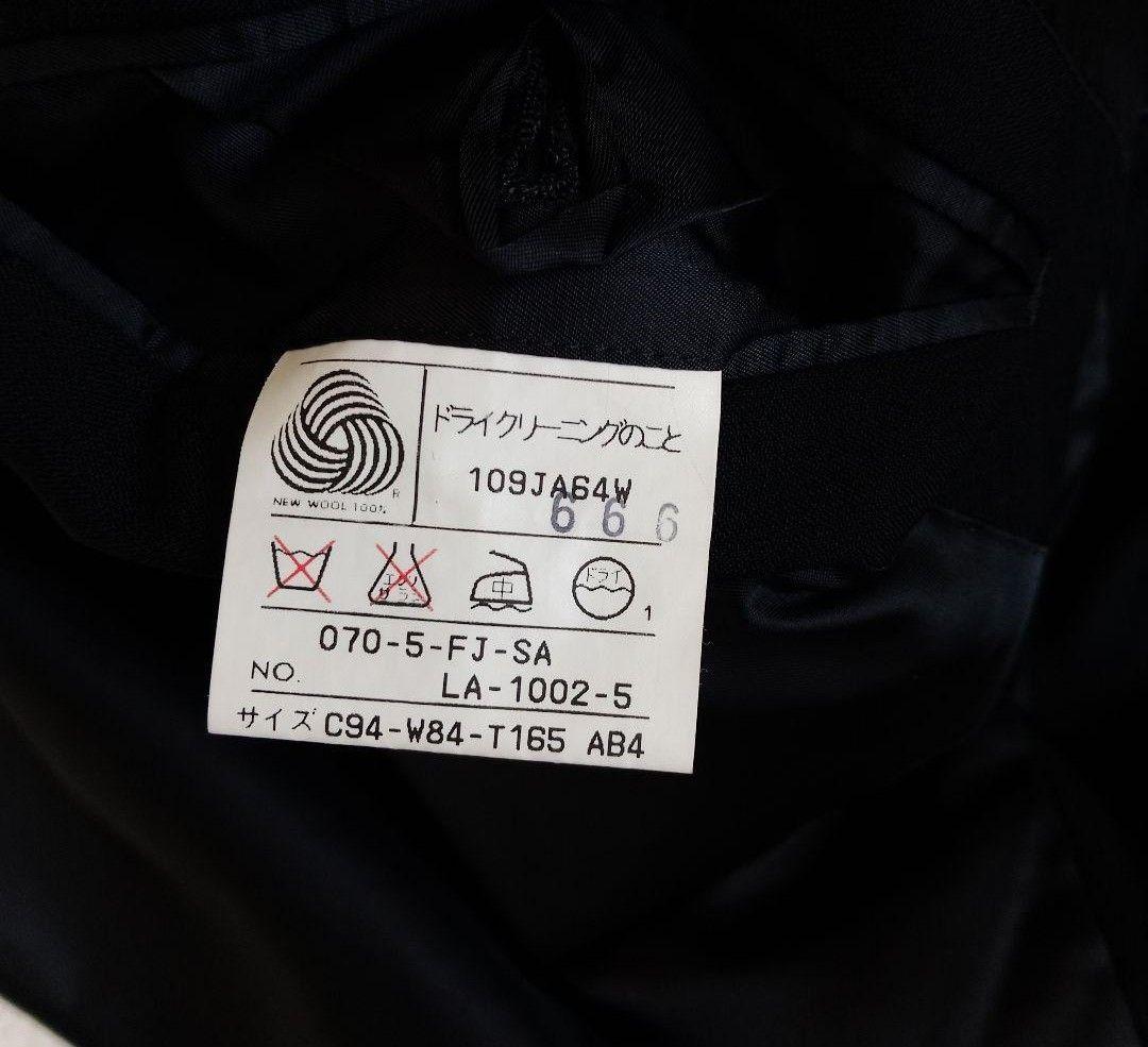 YSL イブサンローラン ダブルスーツ セットアップ ブラック ウール100%