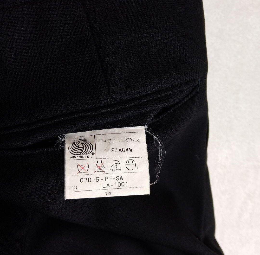 YSL イブサンローラン ダブルスーツ セットアップ ブラック ウール100%