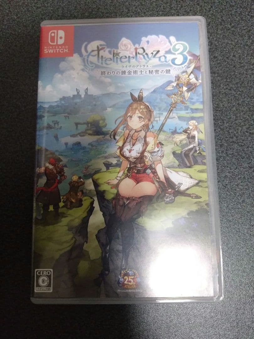 swichソフト三本（ポケモンバイオレット,ゼノブレイド3,ライザのアトリエ3）