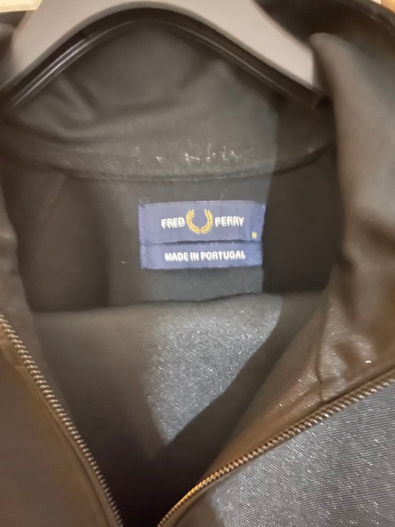 Fred Perry ジャケット M ブラックブラウン Set