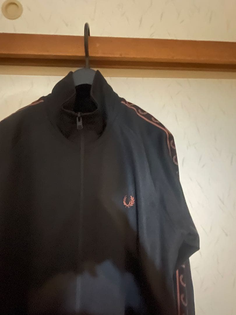 Fred Perry ジャケット M ブラックブラウン Set