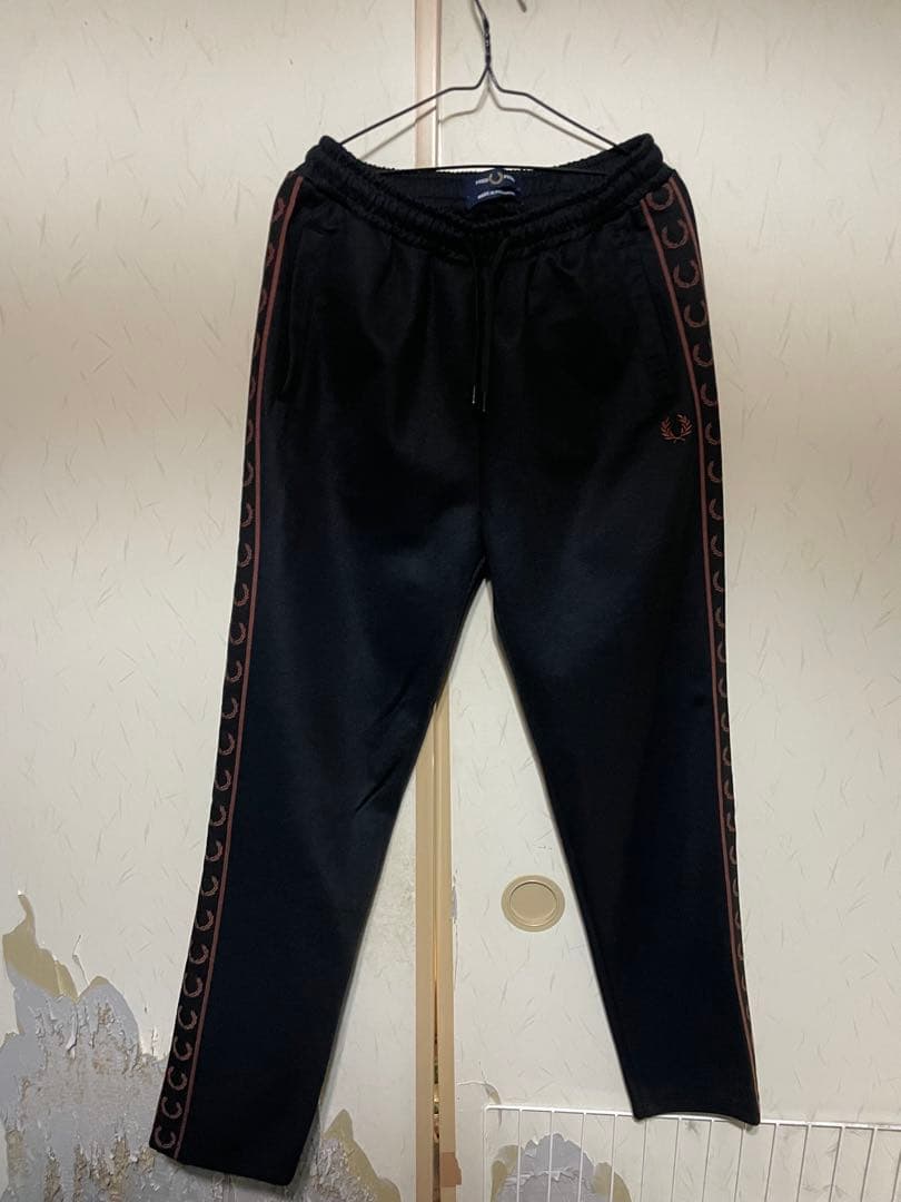 Fred Perry ジャケット M ブラックブラウン Set