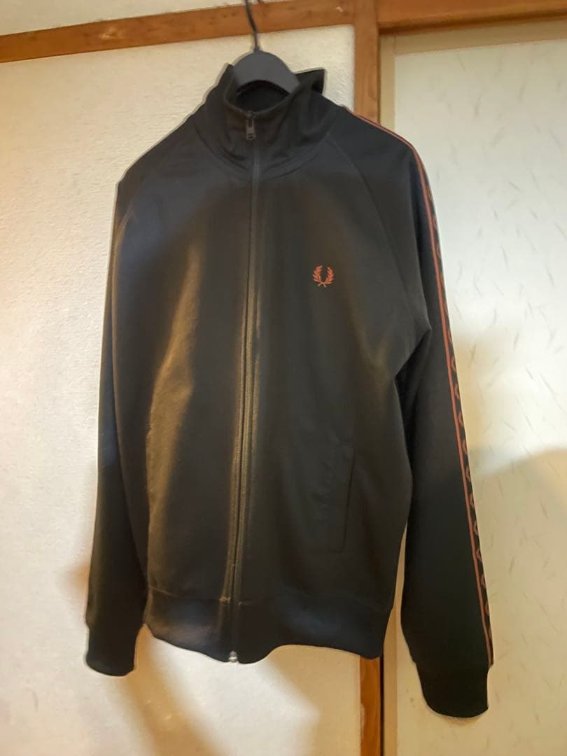 Fred Perry ジャケット M ブラックブラウン Set
